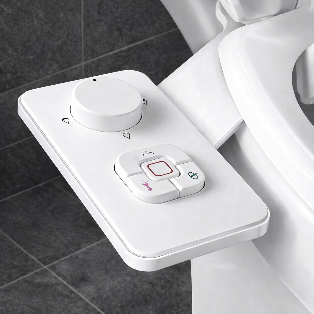 Premium Bidet Toilet Seat Attachment with Dual Spray Cleansing