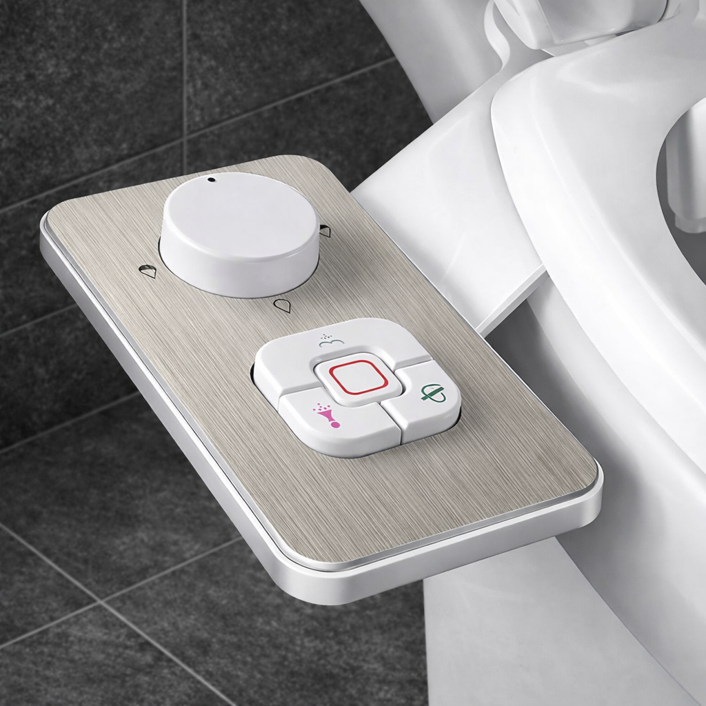 Premium Bidet Toilet Seat Attachment with Dual Spray Cleansing