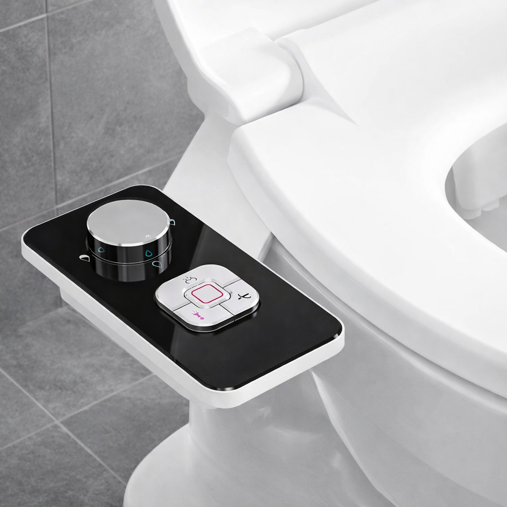 Premium Bidet Toilet Seat Attachment with Dual Spray Cleansing